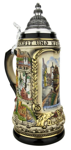 Rothenburg German Beer Stein -Luxury Cupware Shop Rothenburg German Beer Stein ZB1424S6969 LA SM 79100.1650121286