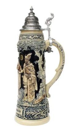King Limitaet 2010 | Siegfrieds Return Antique Style Beer Stein -Luxury Cupware Shop Siegfrieds Return Limitat 2010 Beer Stein Cobalt K2040E RS SM 48705.1395937109
