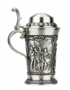 Summer Evening Schnapps Pewter Mini Stein | 1 Oz 9 Summer Evening Schnapps Pewter Mini Stein | 1 Oz -Luxury Cupware Shop Summer Evening Schnapps Pewter Mini Stein AS12397 LS SM 30626.1650920770