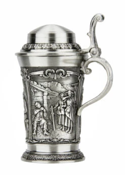 Summer Evening Schnapps Pewter Mini Stein | 1 Oz 8 Summer Evening Schnapps Pewter Mini Stein | 1 Oz -Luxury Cupware Shop Summer Evening Schnapps Pewter Mini Stein AS12397 RS SM 71392.1650920767