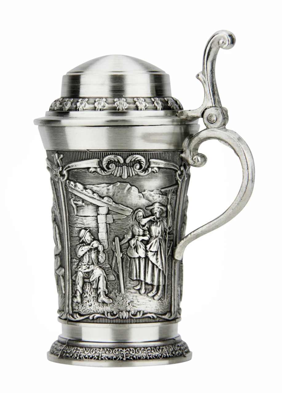 Summer Evening Schnapps Pewter Mini Stein | 1 Oz 5 Summer Evening Schnapps Pewter Mini Stein | 1 Oz - Image 3