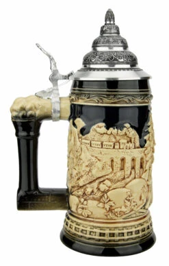 Train Beer Stein | Antique Style -Luxury Cupware Shop Train Beer Stein Antique Style K940EZ LS SM 42850.1631571533